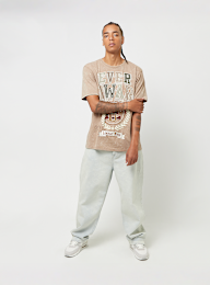 Smoke Rise, Varsity Short Sleeve Tee, beige, Image 5 of 5