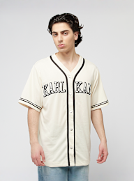 Karl Kani, College Baseballshirt, beige, Image 1 of 4