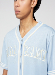 Karl Kani, College Baseballshirt, blauw, Afbeelding 3 van 4