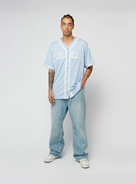 Karl Kani, College Baseballshirt, blauw, Afbeelding 4 van 4