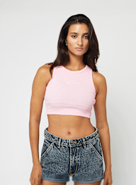 Karl Kani, Small Signature Essential Racer Rib Top, light pink, Image 1 of 4