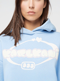 Karl Kani, Heart Oversized Hoodie, niebieski, Obraz 3 z 6