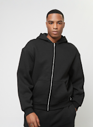 Urban Classics, Fluffy Zip Hoody, black, Image 1 of 4