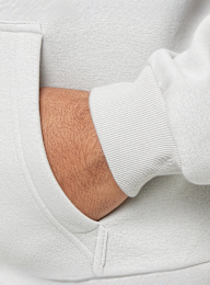 Urban Classics, Fluffy Zip Hoody, grey, Image 3 of 4