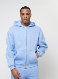 Urban Classics, Fluffy Zip Hoody, blue, Image 1 of 4