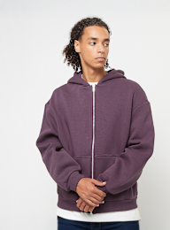 Urban Classics, Fluffy Zip Hoody, roze, Afbeelding 1 van 4