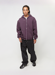 Urban Classics, Fluffy Zip Hoody, purple, Image 4 of 4