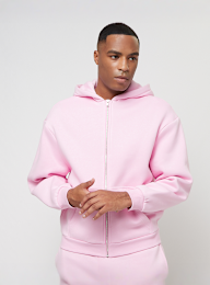 Urban Classics, Fluffy Zip Hoody, light pink, Image 1 of 4