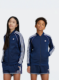 adidas Originals, Superstar Track Top, blue, Image 1 of 5
