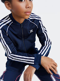 adidas Originals, Superstar Track Top, blue, Image 3 of 5