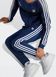 adidas Originals, Superstar Track Pants, blue, Image 2 of 4