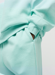 Urban Classics, Fluffy Trackpants powderblue, turkoois, Afbeelding 3 van 4