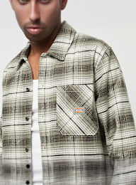 Dickies, Forest Check Shirt, green, Image 3 of 4