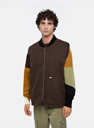 Dickies, Duck Canvas Vest, brown, Image 1 of 6