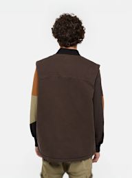 Dickies, Duck Canvas Vest, brown, Image 2 of 6