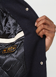 New Era, New York Yankees MLB Patch Navy Varsity Jacket, blue, Image 5 of 6