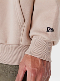 New Era, Lifestyle Quarter Zip Sweater, beige, Image 5 of 6