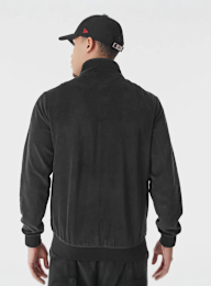 New Era, Chicago Bulls NBA Lifestyle Velours Trackjacket, black, Image 2 of 5