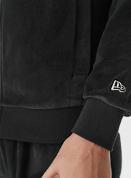 New Era, Chicago Bulls NBA Lifestyle Velours Trackjacket, black, Image 4 of 5