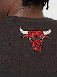 New Era, Chicago Bulls NBA Lifestyle Oversized Crewneck Sweatshirt, black, Image 4 of 5