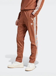 adidas Originals, adicolor Classics Beckenbauer Trackpants, bruin, Afbeelding 1 van 5