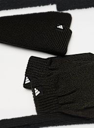 adidas Originals, Glove Beanie Set, black, Image 3 of 3