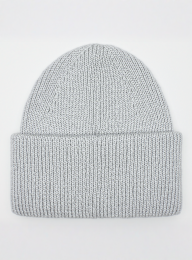 adidas Originals, Wid Cuff Beanie, grey, Image 2 of 3