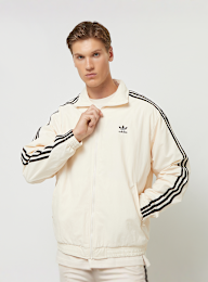 adidas Originals, 3-Stripes Woven Firebird Trainingsjack, beige, Afbeelding 1 van 6