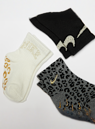 Nike, 3 PACK - Swoosh Spirit Socks, multi-colour, Image 2 of 2