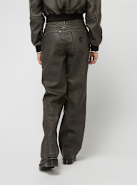 Karl Kani, Signature Pu Wide Leg Pants, grey, Image 2 of 5