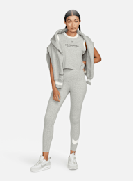 Nike, Sportswear CLSC GR High Rise TGHT Swoosh, grey, Image 4 of 4