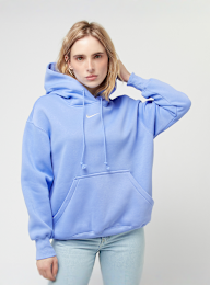 Nike, Sportswear Phoenix Fleece Oversized Hoodie, blue, Image 1 of 4