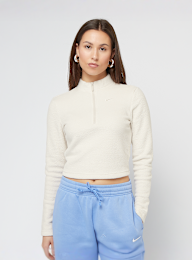 Nike  , Sportswear Phoenix Plush Half Zip Long Sleeve Top, beige, Image 1 of 4