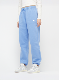 Nike, Sportswear Phoenix Fleece High Rrise Oversized Pants, blue, Image 1 of 4