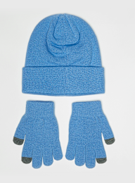 Nike, Jan Jordan Essentials Beanie Set (2 Piece), blue, Image 2 of 3