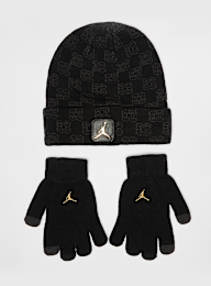 Nike, Jan Monogram Beanie Set (2 Piece), black, Image 1 of 3