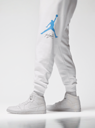Jordan, Essential Fleece Baseline Pants, white, Image 5 of 6