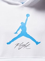Jordan, Essential Fleece Baseline Hoodie, white, Image 4 of 7