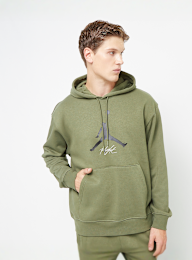 Jordan, Essential Fleece Baseline Hoodie, green, Image 1 of 4
