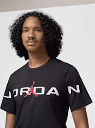 Jordan, Air Stretch Crew T-Shirt, black, Image 3 of 4