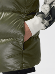 Jordan, Flight Down Vest, green, Image 6 of 8