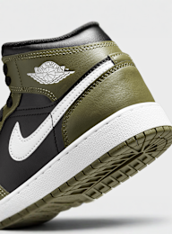 Jordan, Air Jordan 1 Mid (GS), green, Image 8 of 8