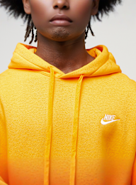Jordan, Sportswear Club Fleece Hoodie, yellow, Image 3 of 4