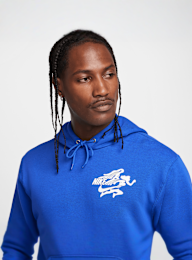 Nike, Sportswear Club Hoodie, blue, Image 3 of 7