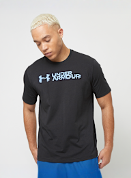 Under Armour, Sliced Wordmark 60/40 Short Sleeve, black, Image 1 of 4