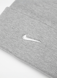 Nike, Peak Swoosh Beanie, grey, Image 3 of 3