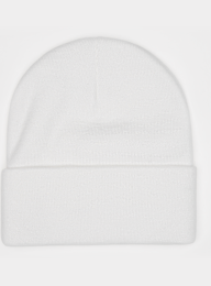 Jordan, U JORDAN PEAK BEANIE ESS white/black, white, Image 2 of 3