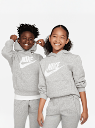 Nike, Sportswear Club Fleece Hoodie, grey, Image 1 of 5