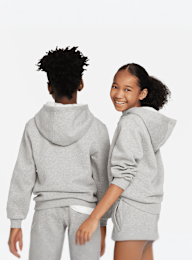 Nike, Sportswear Club Fleece Hoodie, grey, Image 2 of 5