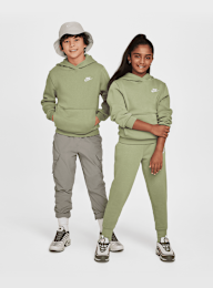 Nike, Sportswear Club Fleece Hoodie, green, Image 6 of 6